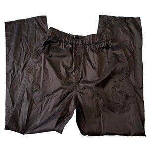 Bass Pro Shops Women's S Black Elastic Waist Nylon Pants 31" Inseam